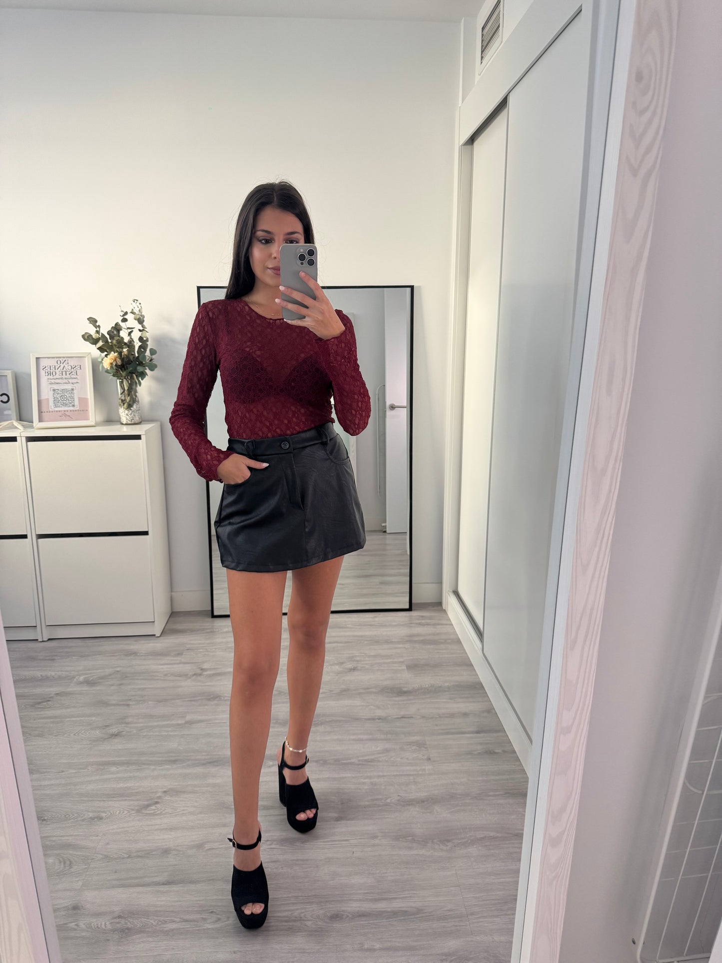 CAMISETA ENCAJE ELSA