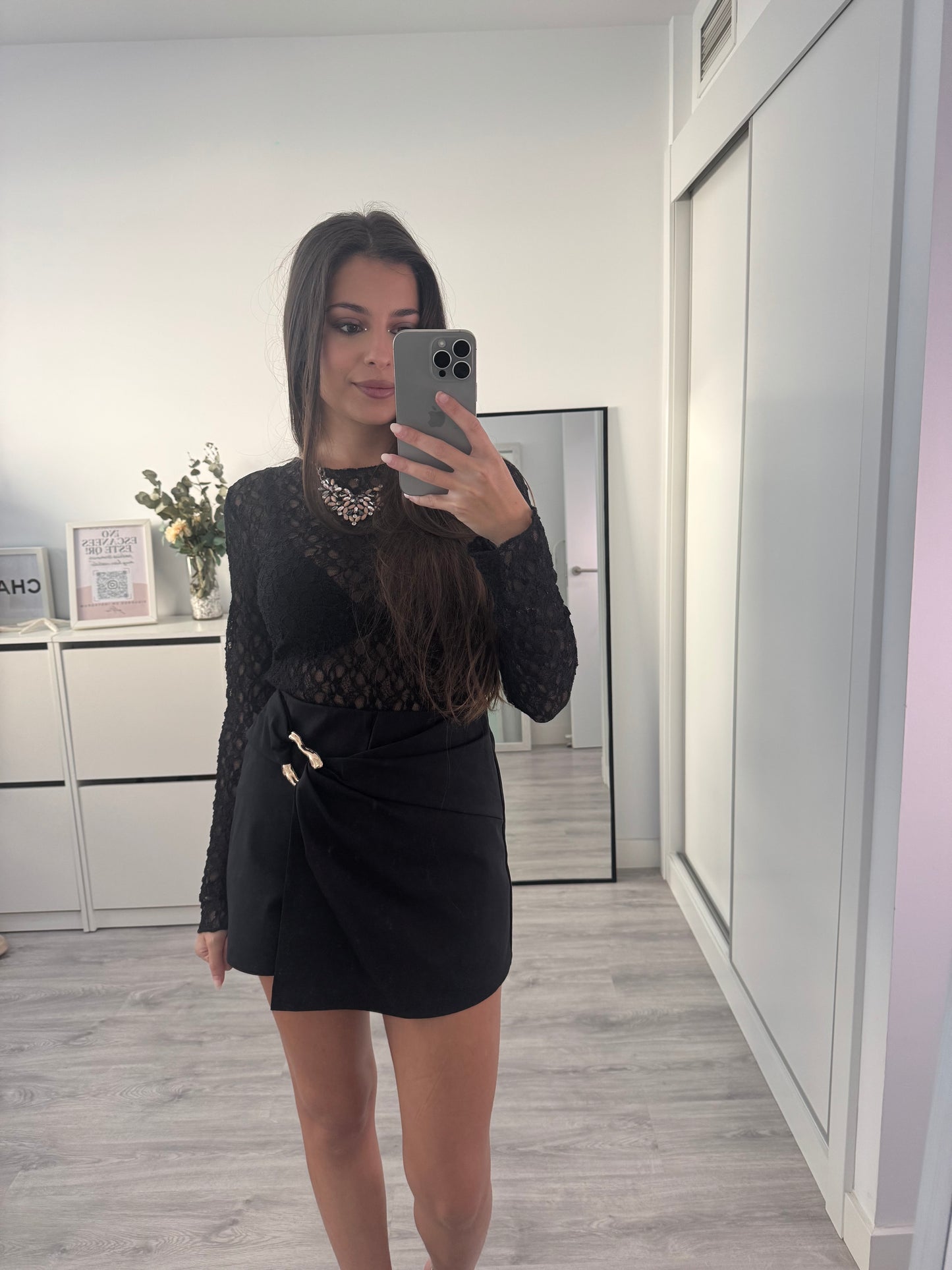 CAMISETA ENCAJE ELSA